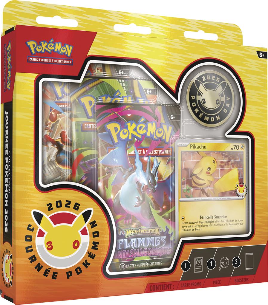 Pokémon : Coffret Pokémon Day 26 (EN STOCK)
