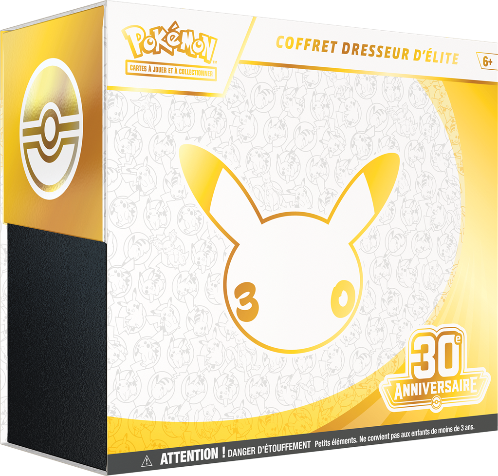 Pokémon 30 ans : Coffret Dresseur d'Elite