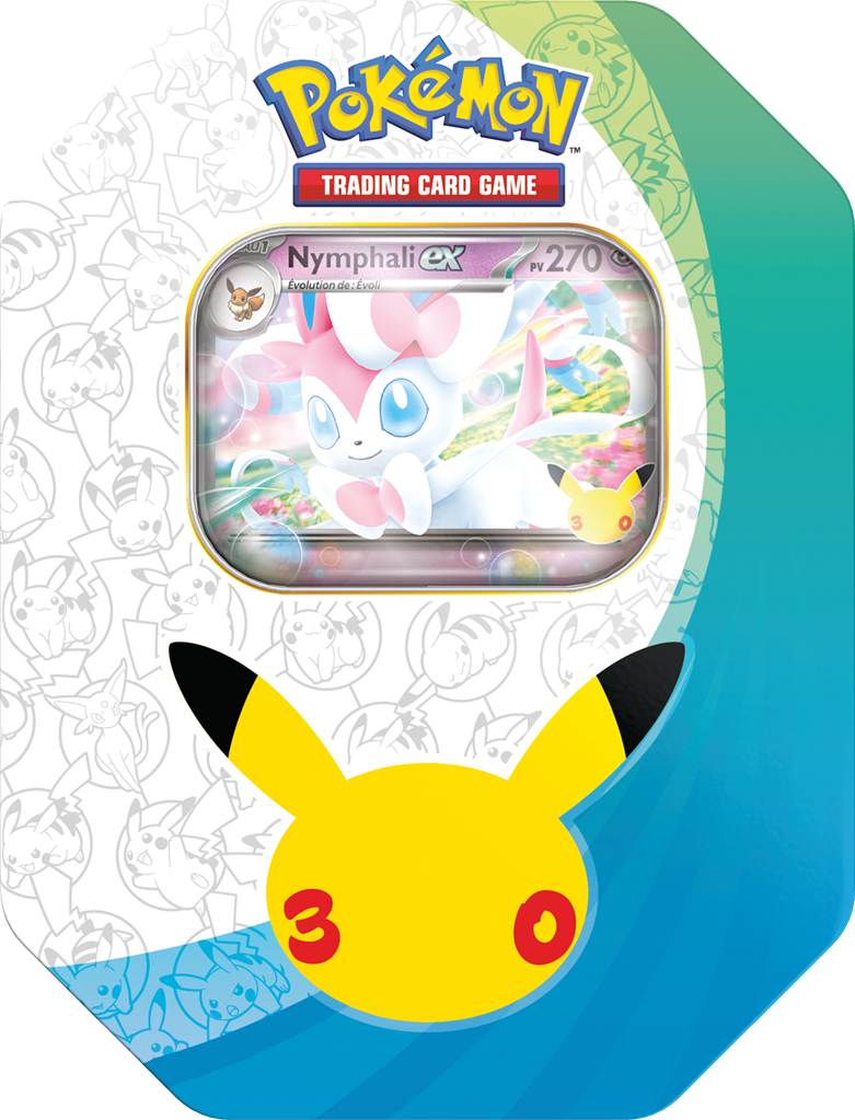 Pokémon 30 ans : Pokébox (visuel aléatoire un seul exemplaire par commande et par foyer)