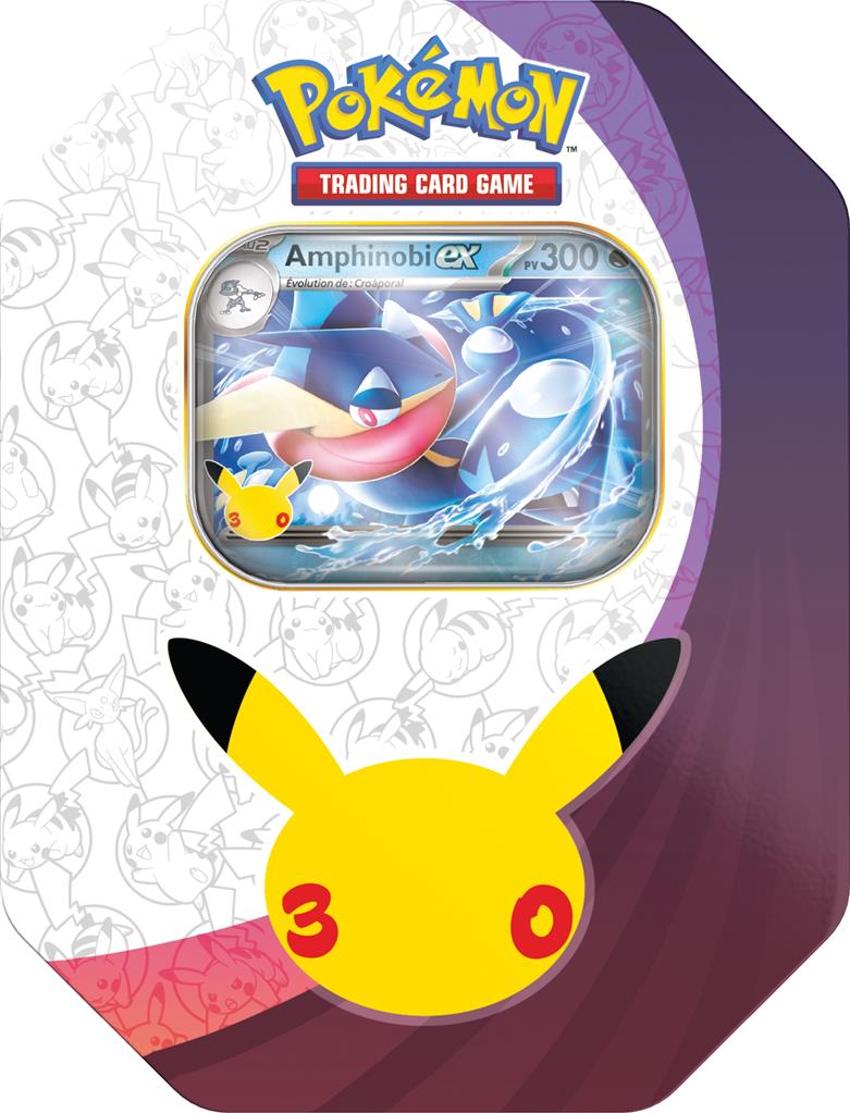 Pokémon 30 ans : Pokébox (visuel aléatoire un seul exemplaire par commande et par foyer)