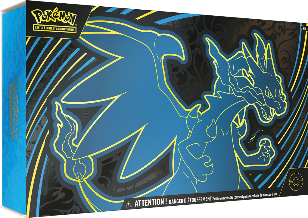 Pokémon : Coffret Ultra Premium Collection ex 25 Méga Dracaufeu X Ex  (Limité à un exemplaire par client)(EN STOCK)
