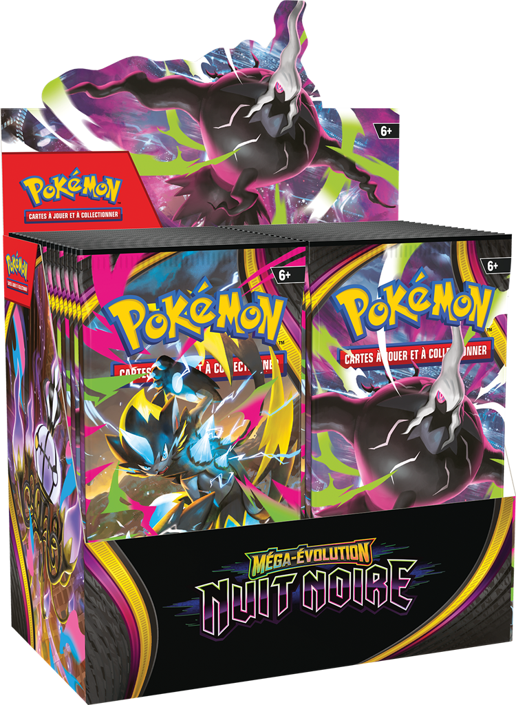 Pokémon ME05 - Nuit noire - Display de Boosters en Francais