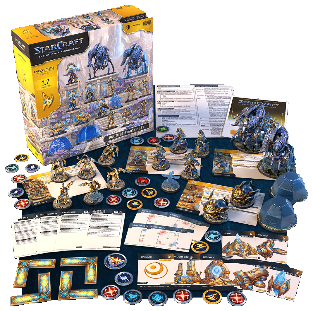 StarCraft - Protoss - Starter Set en Anglais (Sortie fin septembre)