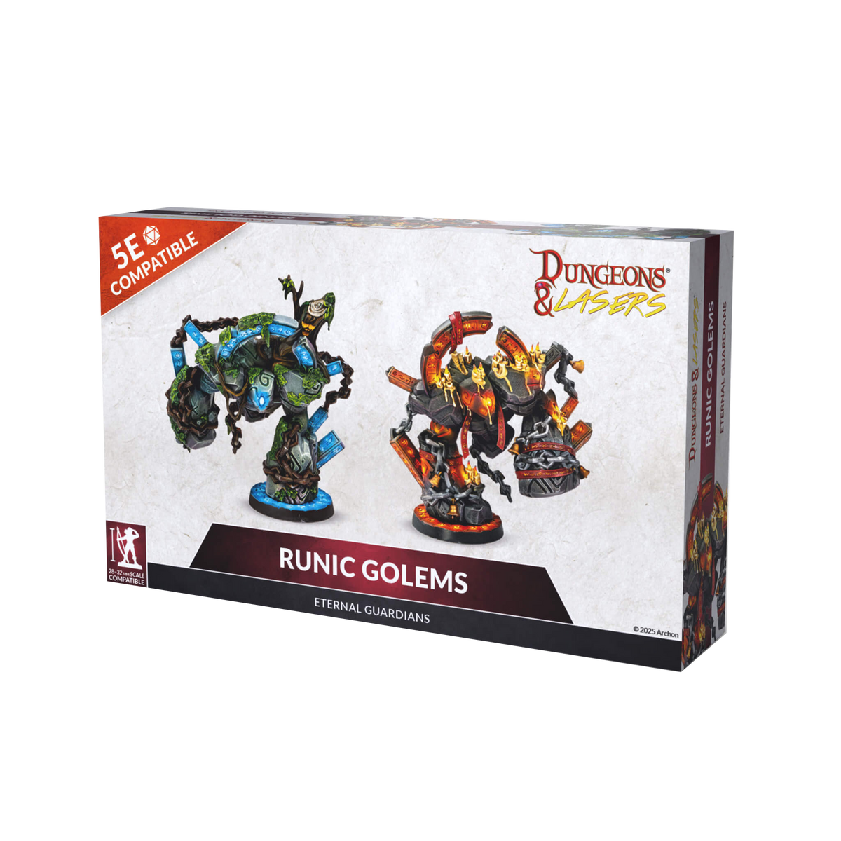 Dungeons & Lasers - Figurines - Runic Golems