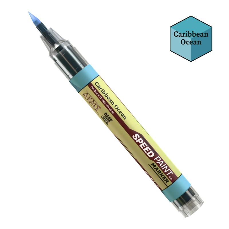 Army Painter Speedpaint Markers  - Caribbean Ocean