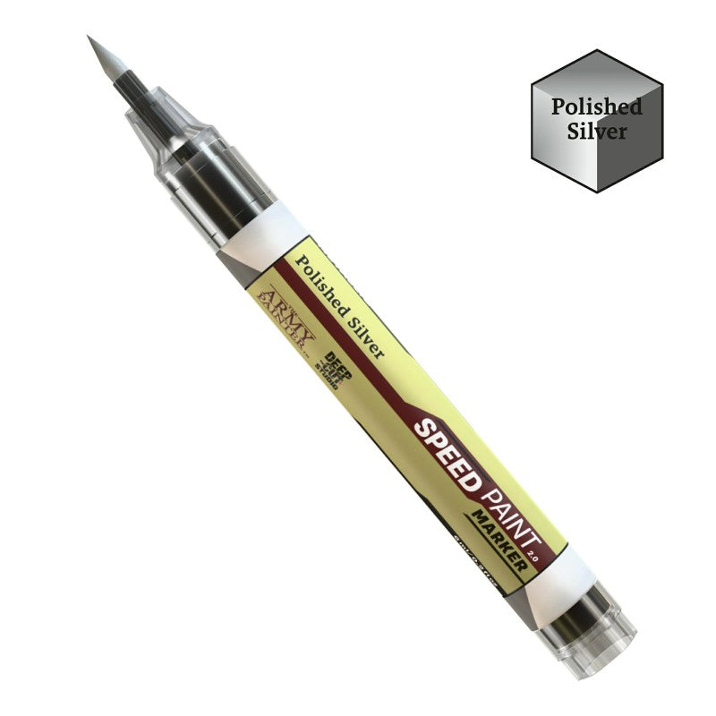 Army Painter Speedpaint Markers  - Polished Silver