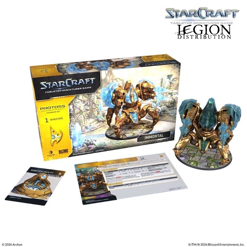 StarCraft - Protoss - Immortal Expansion Set en Anglais (Sortie fin septembre)