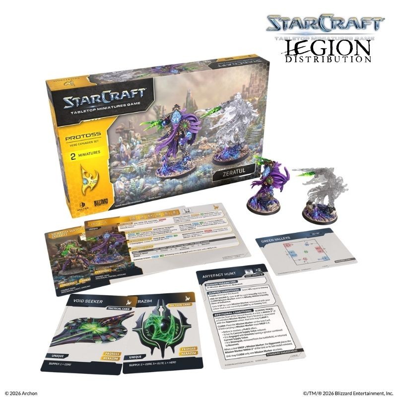 StarCraft - Protoss - Zeratul Hero Expansion Set en Anglais (Sortie fin septembre)