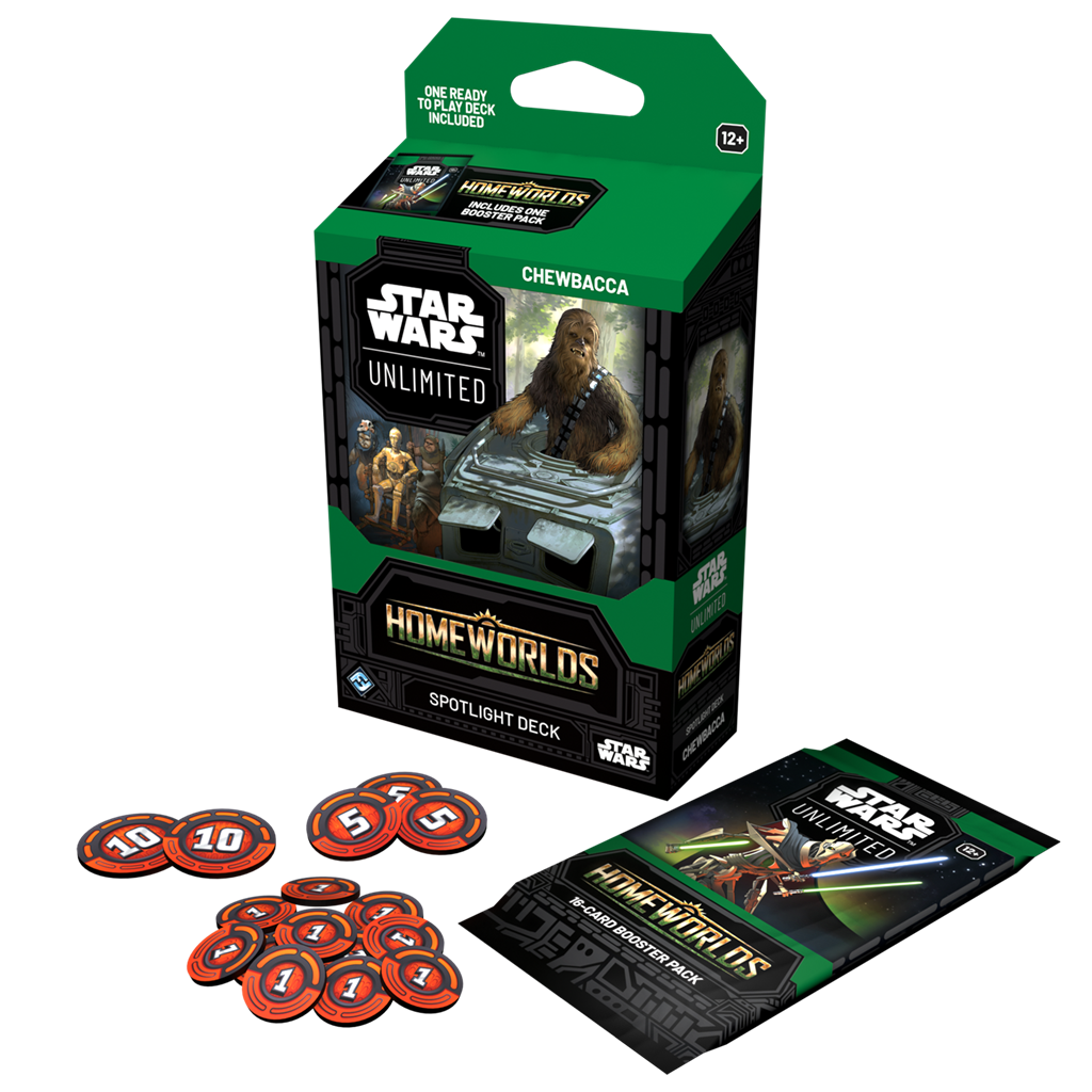 Star Wars Unlimited - Mondes natals - deck Chewbacca en Francais