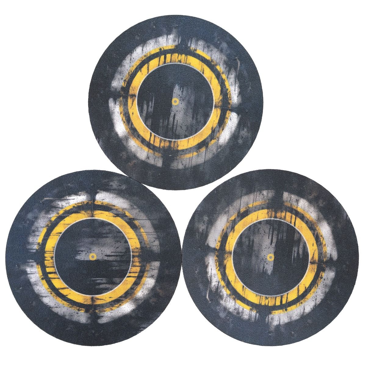 Target Acquired – Marqueurs d'objectif en caoutchouc pour Kill Team 9,1 cm / 3,6″