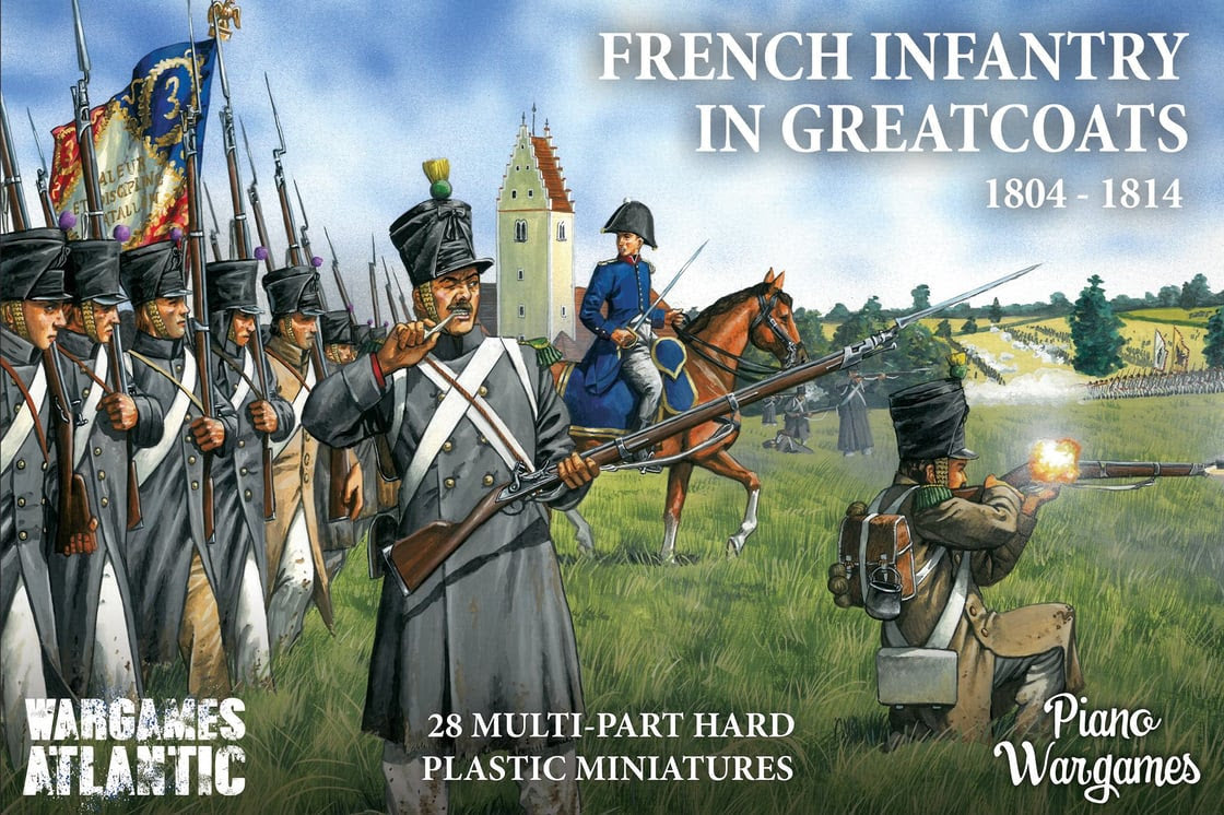 WargamesAtlantic : French Infantry in Greatcoats (1804-1814)
