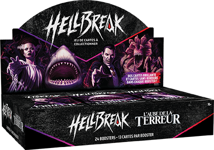 Hellbreak - L'Aube de la Terreur boite de 24 boosters en Francais (Précommande sortie le 22 janvier 2027)