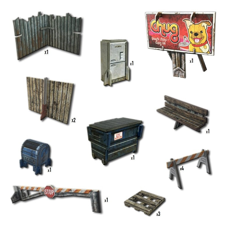 Battle Systems - Urban Street Accessories II  (EN STOCK)