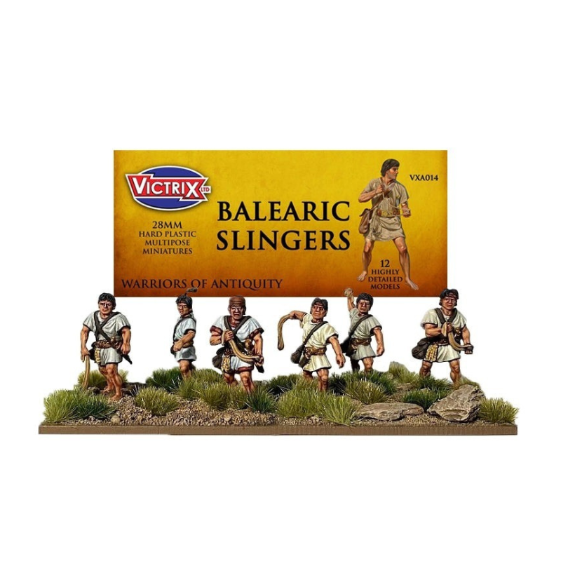 Victrix Miniatures 28mm Antiquité - Ancient Balearic Slingers