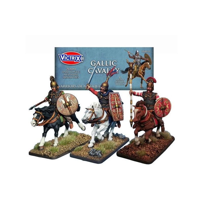 Victrix Miniatures 28mm Antiquité  - Ancient Gallic Cavalry