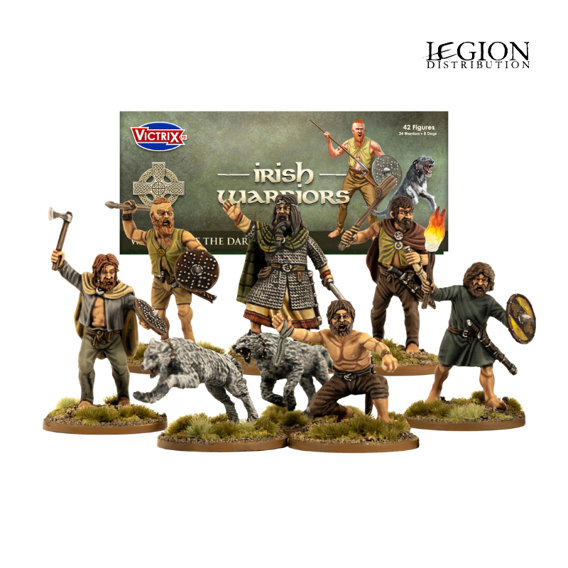 Victrix Miniatures 28mm Moyen Âge  - Victrix Miniatures - Dark Age Irish & Dogs
