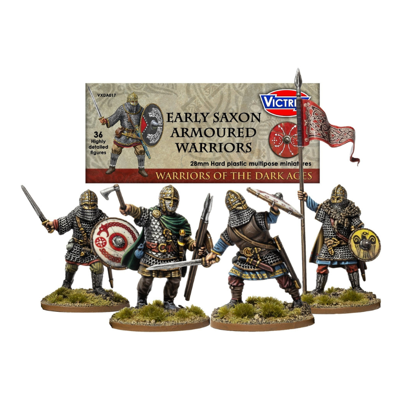 Victrix Miniatures 28mm Moyen Âge - Early Saxon Armoured Warriors