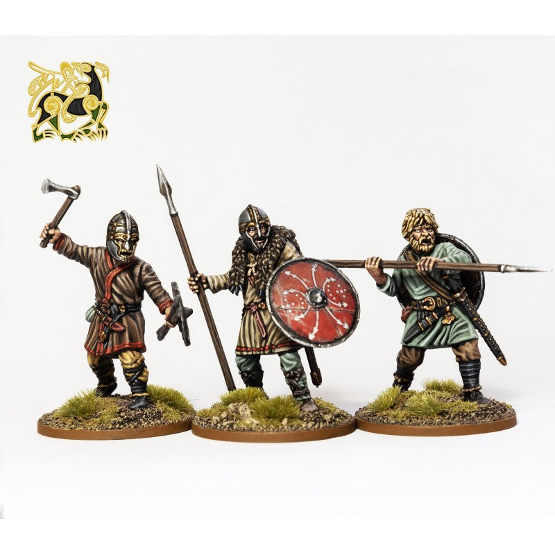 Victrix Miniatures 28mm Moyen Âge  - Early Saxon Unarmoured Warriors