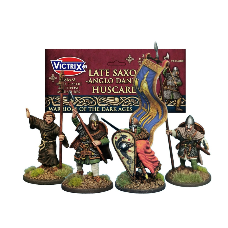 Victrix Miniatures 28mm Moyen Âge - Huscarls (Late Saxons/Anglo Danes)