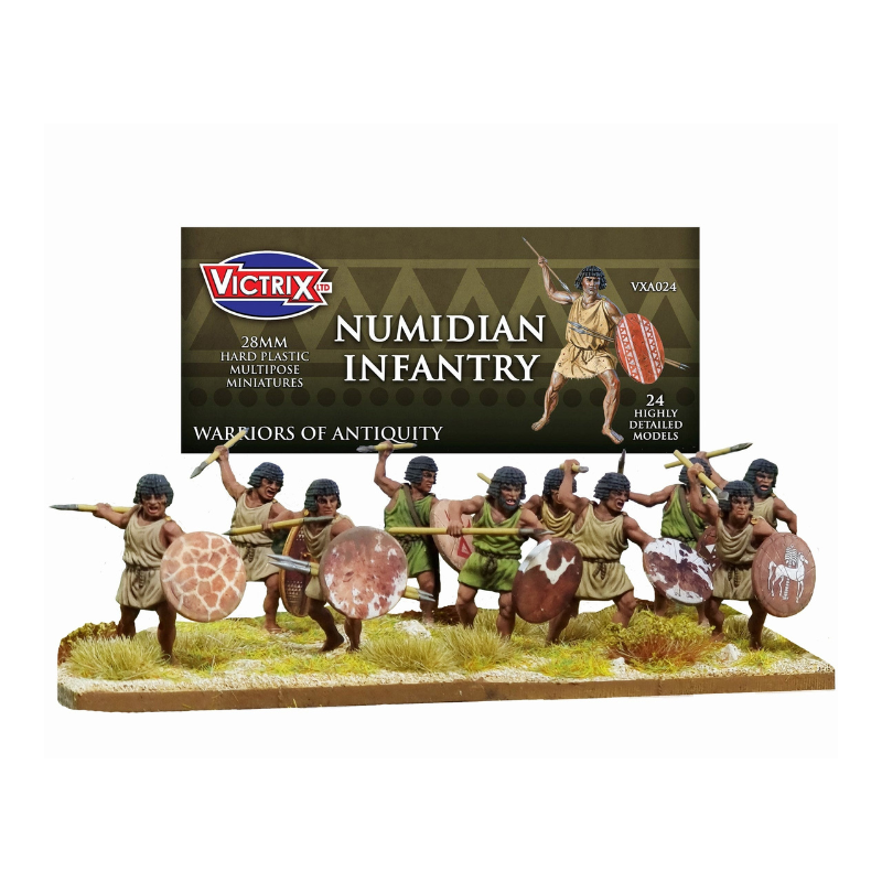 Victrix Miniatures 28mm Antiquité  - Numidian Infantry