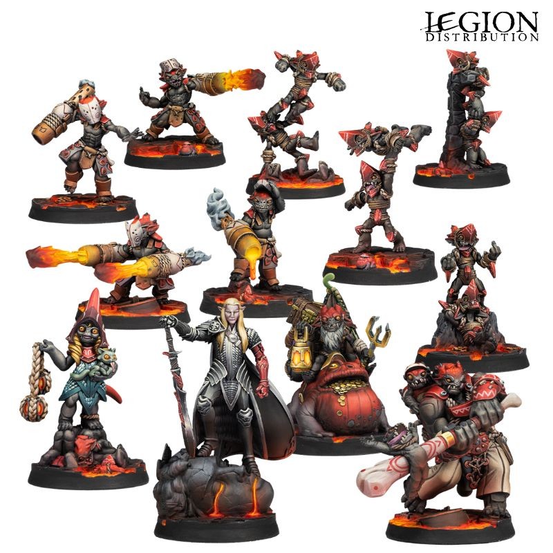 Warcrow - Red Caps Action Pack (FR+ENG)