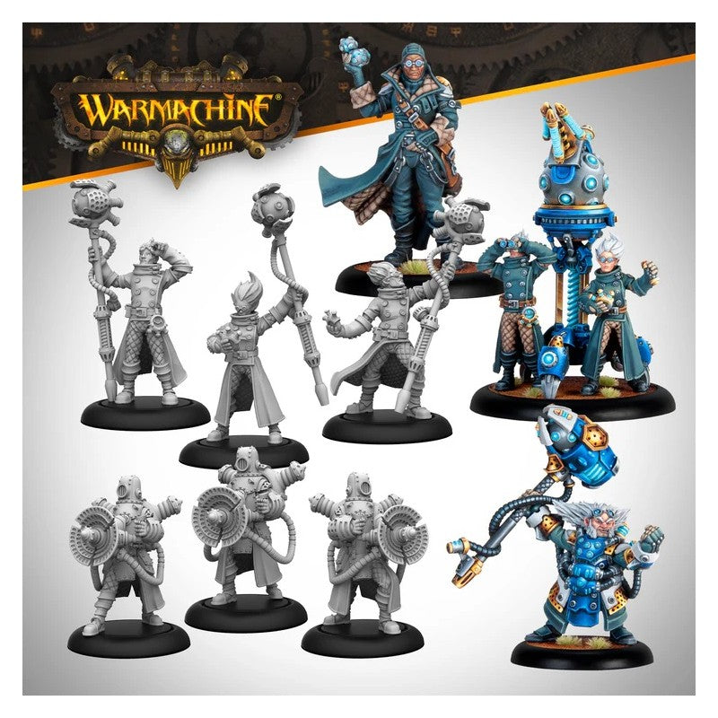 Warmachine - Cygnar Storm Forge Cadre (Précommande sortie en octobre 2024)
