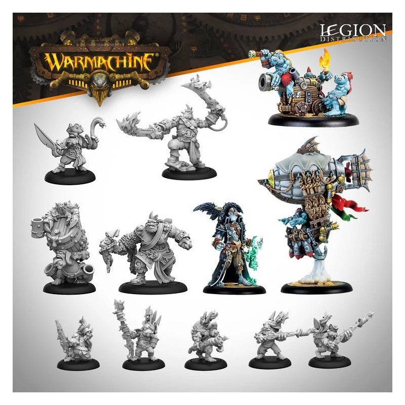 Warmachine - Southern Kriels Brineblood Marauders Auxiliary Expansion