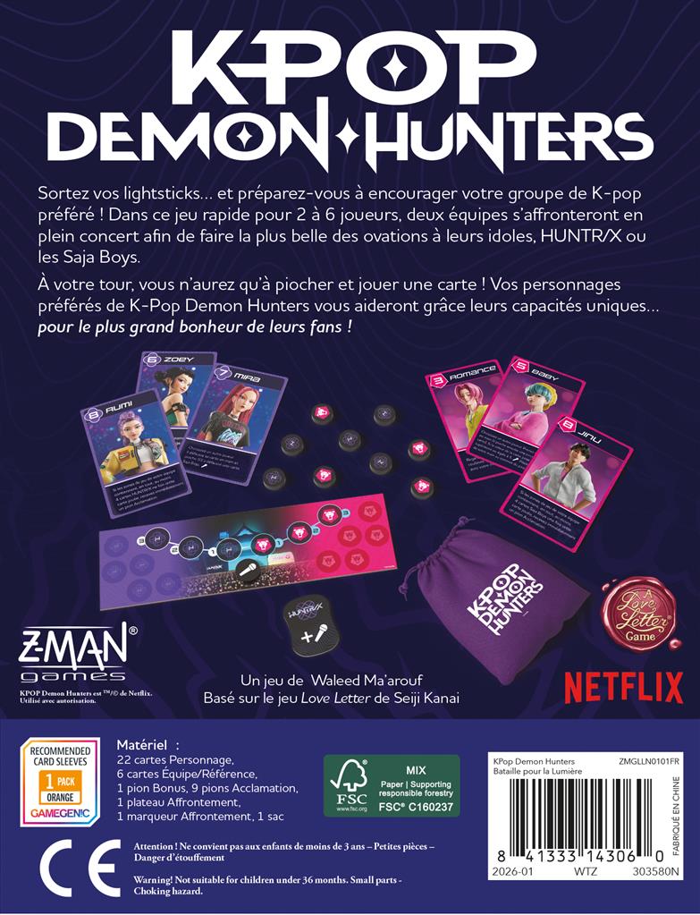 Love Letter K-Pop Demon Hunters : Bataille Lumière