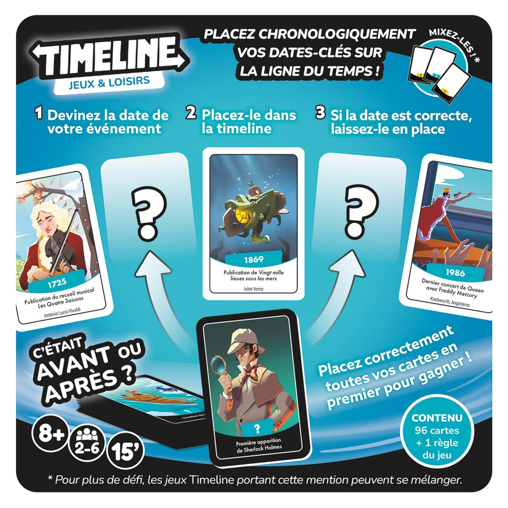 Timeline Jeux & Loisirs - Clutch Box en Francais