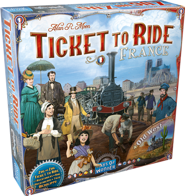 Les Aventuriers du Rail : France/Old West (Extension)