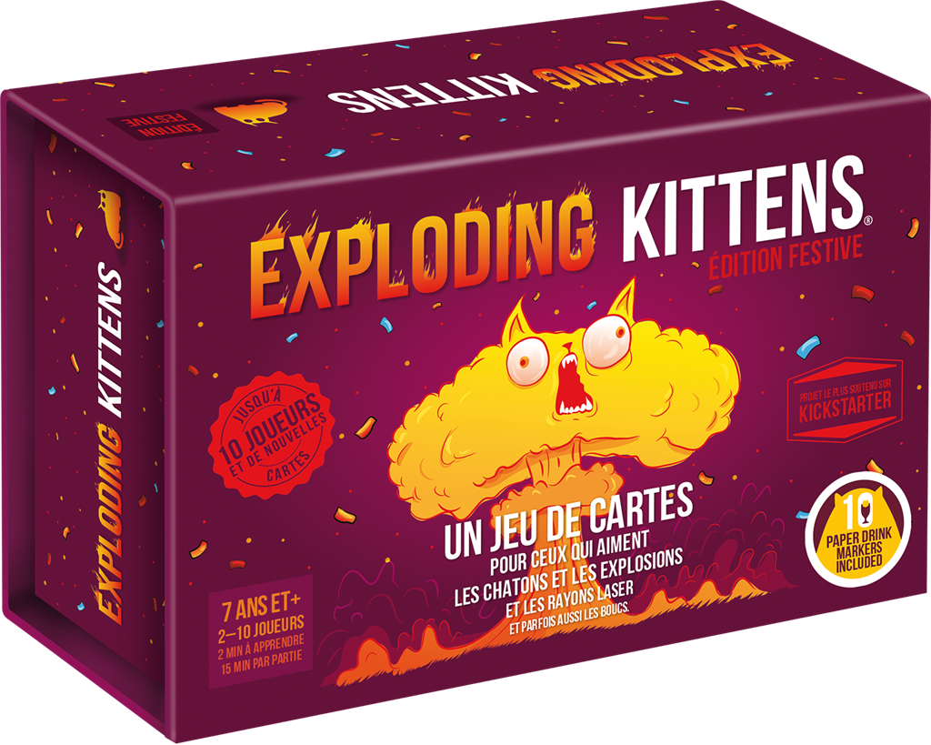 Exploding Kittens : Édition Festive