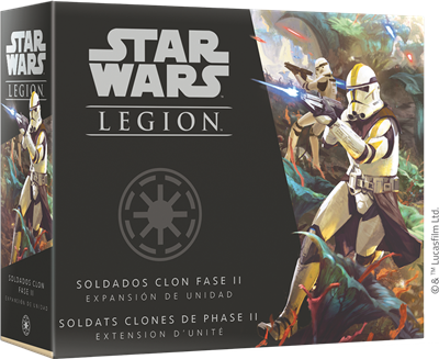 Star Wars Légion : Soldats Clones de Phase II (Extension d'Unité)