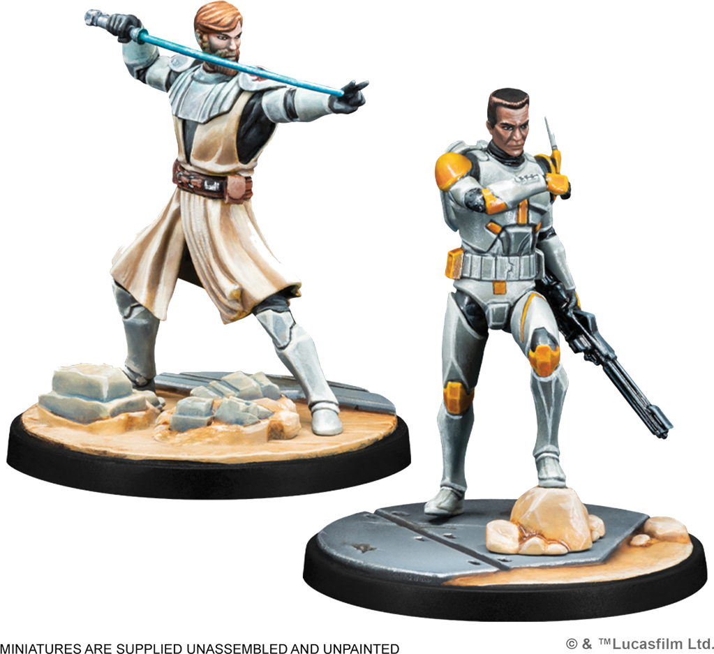 Figurines Salut à tous ! (Hello There) – Star Wars Shatterpoint à peindre