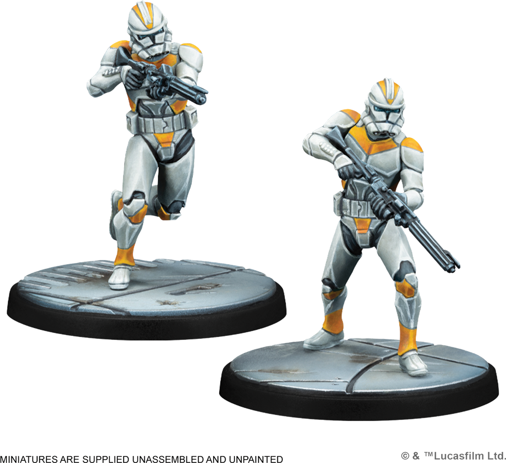 Détail des figurines Salut à tous ! (Hello There) – Star Wars Shatterpoint