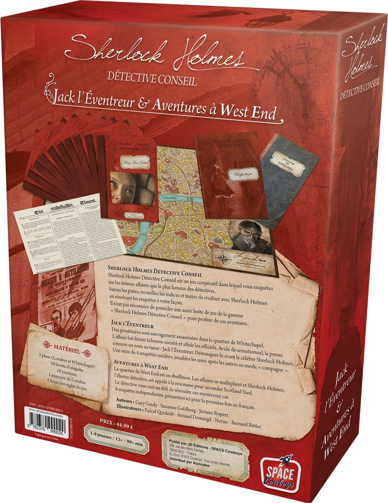 Sherlock Holmes DC : Jack l’Éventreur & West End