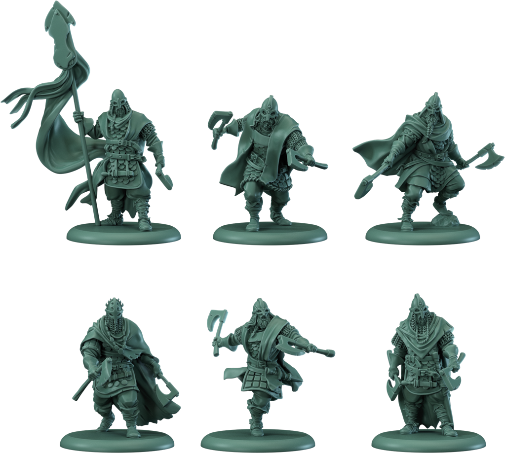 Trone de Fer Jeu de Figurine : Ravageurs Fer-Nés [G19]