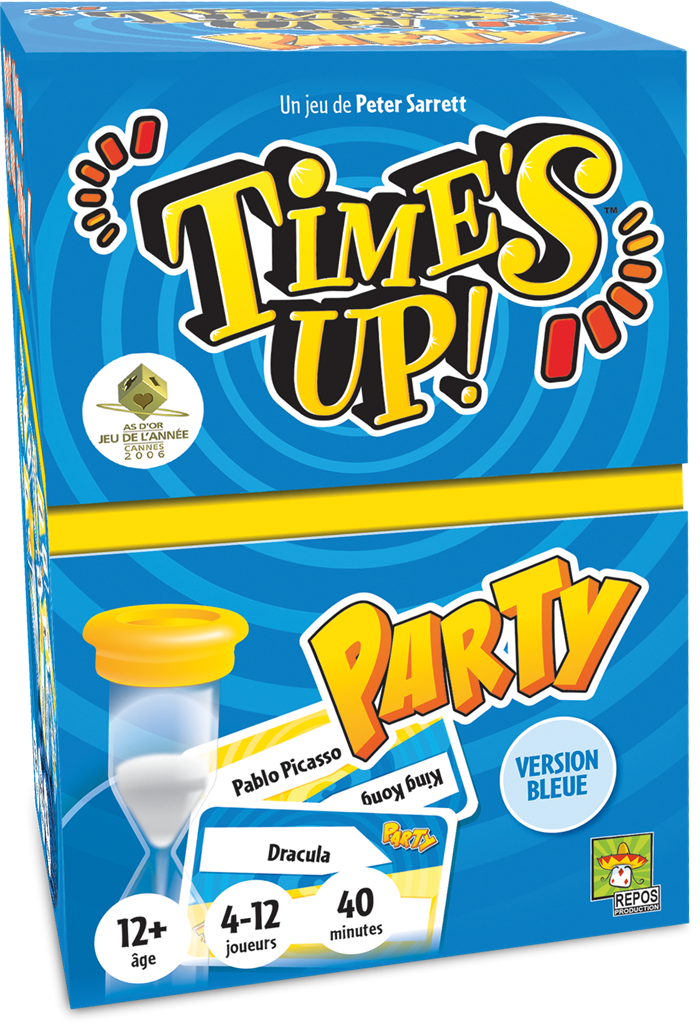 Time's Up Party 2 (Bleu)(EN STOCK)