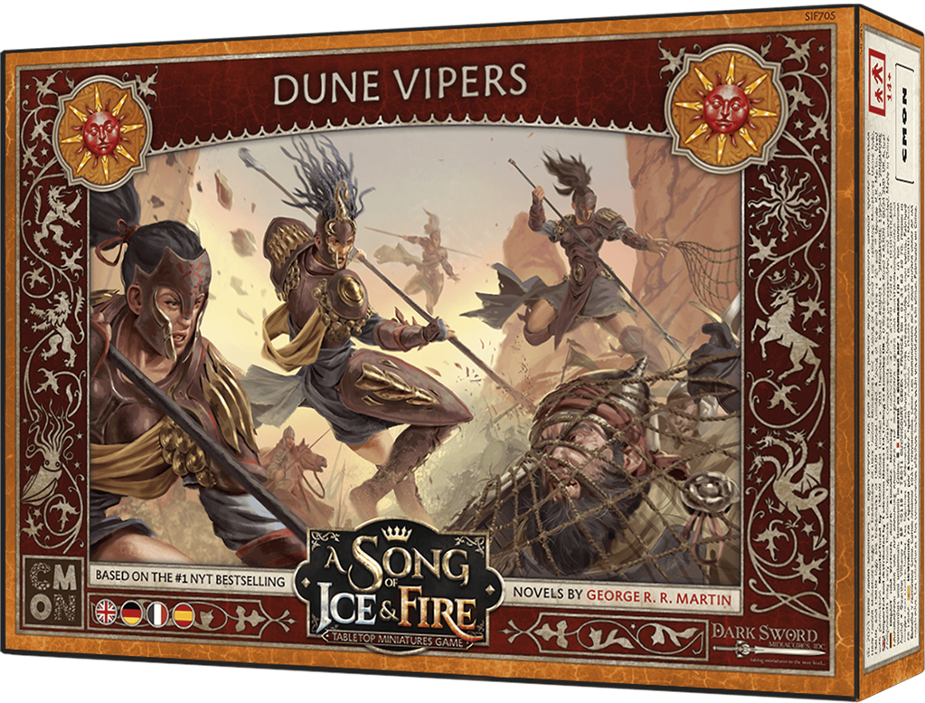 Trone de Fer Jeu de Figurines : Vipères des Dunes [M24]