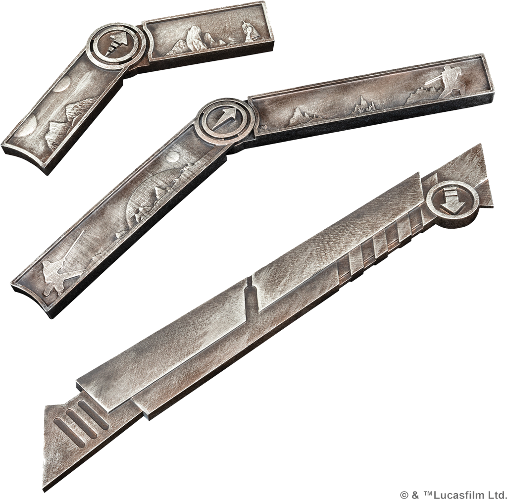 Gabarits de mouvement Star Wars Shatterpoint