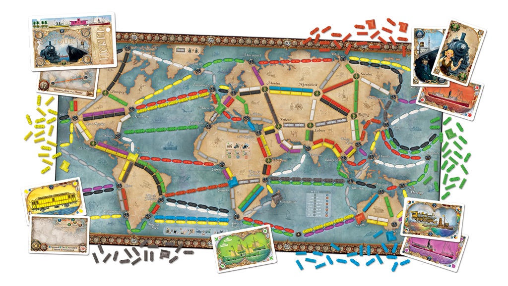 Les Aventuriers du Rail : Autour du Monde
