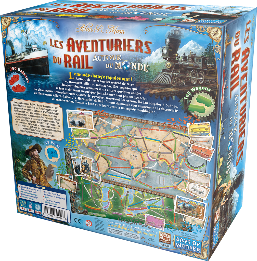 Les Aventuriers du Rail : Autour du Monde