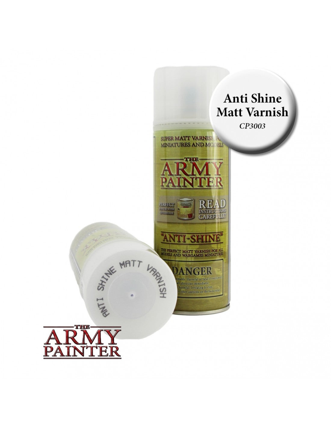 Army Painter : Anti-Shine Matt Varnish (Vernis Mat)