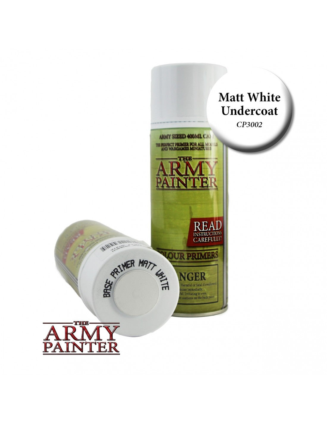 Army Painter - Bombes de sous-couche - Matt White
