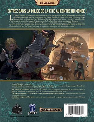 Pathfinder 2 : Agents d'Absalom, vol.1