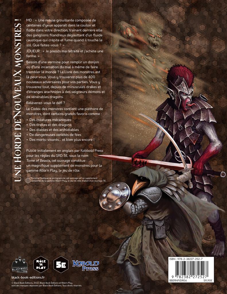 Rôle'n Play : Codex des monstres volume 1
