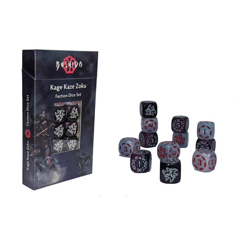 Bushido Kage Kaze Zoku - Dés de Faction
