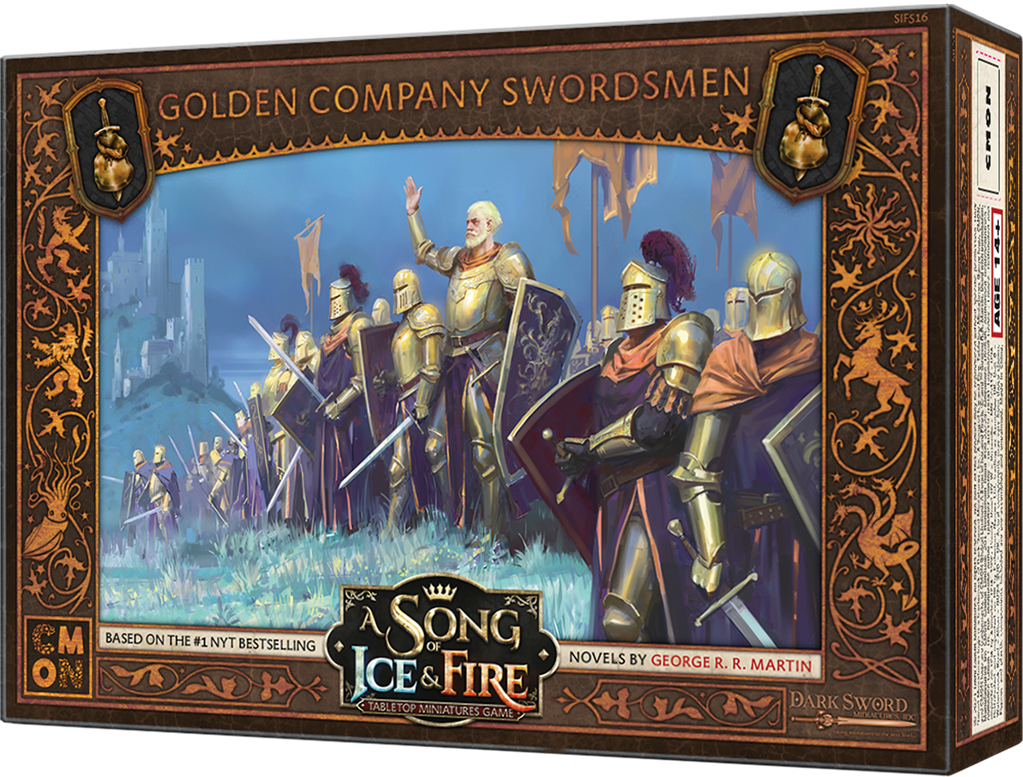 Trône de Fer Jeu de Figurine : Maîtres d’Armes de la Compagnie Dorée [N20](EN STOCK)(SOLDES D'HIVER 2026)
