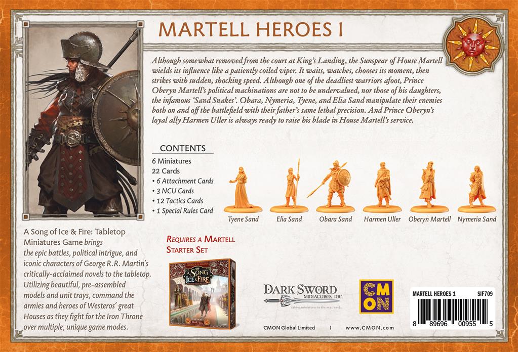 Trône de Fer: Jeu de Figurines : Héros Martel #1 [M22]