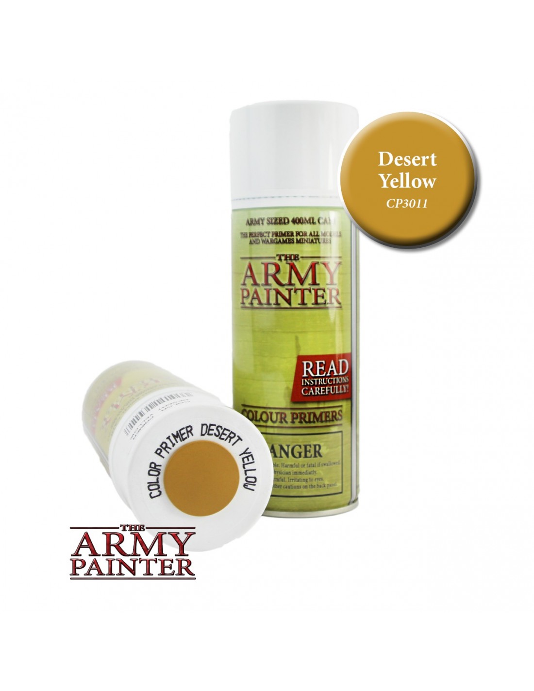 Army Painter - Bombes de sous-couche - Desert Yellow