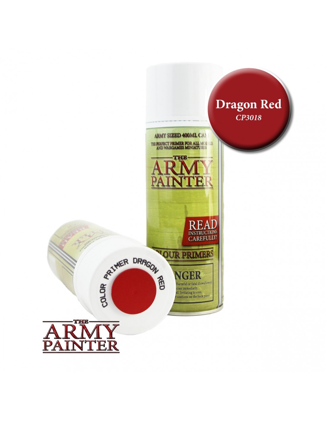Army Painter - Bombes de sous-couche - Dragon Red